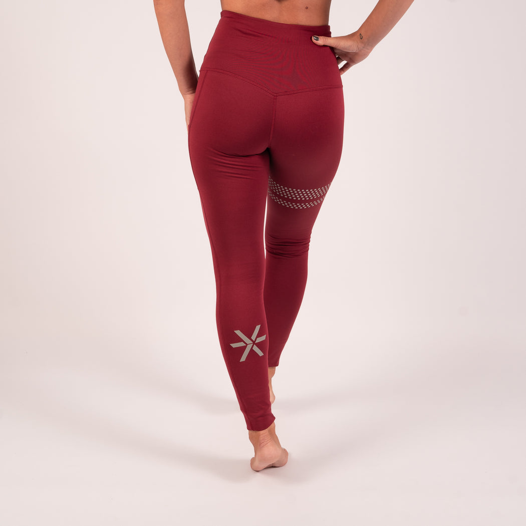 Buy Maroon Yoga Pants Burgundy Yoga Pants Yoga Leggings Patterned Yoga  Leggings Online in India - Etsy
